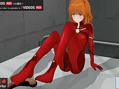 uncensored hentai asuka footjob asmr