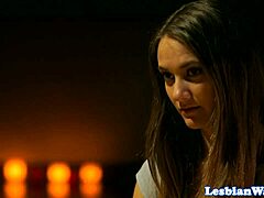 Are you ready for this lesbian beauty queened in cult ritual with scissoring and facesitting?