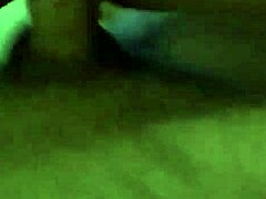 bouncing on babe's wet dick close up