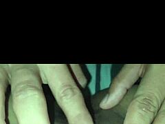 Look how she makes that bed shake with rough sex!