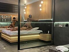 Brunette Rides Dick With Big Ass