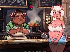 In My Pig Princess Hentai, episode 10, she uses naughty ice cream sucking techniques. 😈