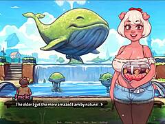 In My Pig Princess Hentai, episode 10, she uses naughty ice cream sucking techniques. 😈