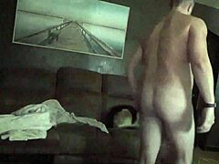 This sneaky milf continues her adventures