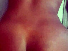 Black girl struts her stunning curves on camera