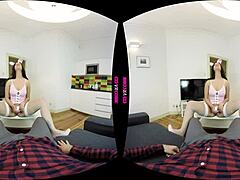 Intense Rabbit Toy Pleasure In Bunny Costume.