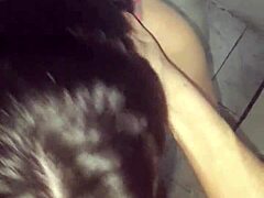 i'm watchin this hot latina milf bend over in lingerie, her pussy so wet