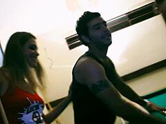 poolside banging with this wild chick