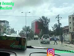 Is that Naija beauty having horny sex with the yahoo boy on the window?