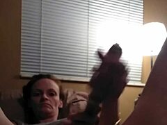 redhead enjoys solo masturbation with toys