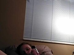 redhead enjoys solo masturbation with toys