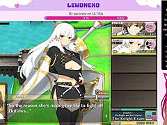 Vtuber Lewdneko Plays Evenicle Part 3 with Moaning Creampie