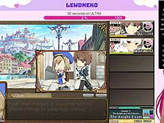 Vtuber Lewdneko Plays Evenicle Part 3 with Moaning Creampie