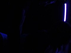 I Have Sex With Carrie B Under Blacklight, Her Small Tits Fetish