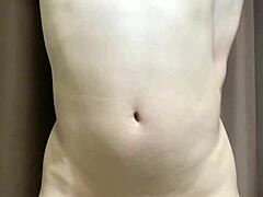 Asian Girl Ties Penis With String For Embarrassing Selfie