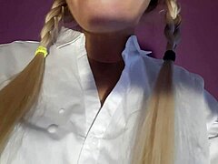 Foot Fetish in Neylon Bdsm Spit 😈