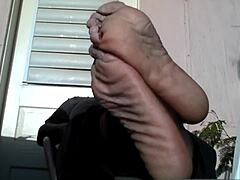 Bear Black Master Says, 'Need a Slave for My Big Feet?'