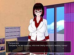 I bent over in bra for milf tutor in hardcore 3D gameplay part 9.