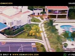 Dominant redheads slap big asses in 24/7 live show!