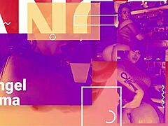 Angel Lima and Tigrão Bang Hard on Bar Counter