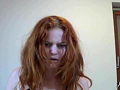 Plowing A Red Pussy Bush Hard In POV