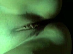 amateur young couple does creampie in doggystyle and riding