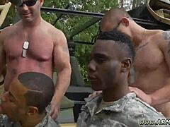 Check out gay interracial gangbang gallery the army69 way