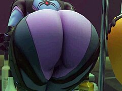 Tracer Gets Intense Anal and Blowjob in 3D!