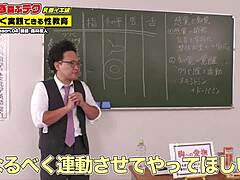 Yo, check this wild Asian teen's nipple trick with pro actor! 😲