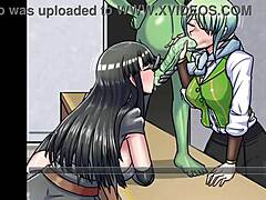 Goblin conqueror's ultimate victory in anime-style game