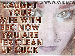 Wife caught with BBC, husband cleans up