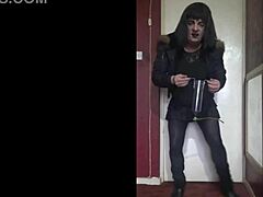 Feeling Shy Yet Excited in Homemade Bisexual Crossdressing Scene