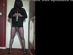 bisexual crossdresser uses a pump to make him bigger part 4