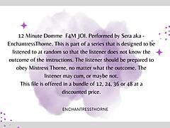 I, uh, give jerk off instructions as your femdom mistress