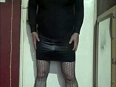 bisexual crossdresser uses a pump to make him bigger part 4