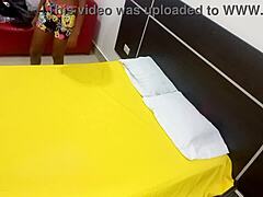 we start homemade porn, sleepover with my brunette stepsister, then i mount her and she begs for sex?