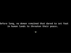 Holy knight liviria gets creampied with stomach bulge in hentai game