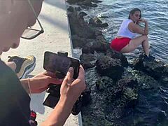 Miami Vlog Stars Carmela Clutch and Selena Blaze in Hot Action, Wow!