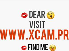 वेबकैम पर कैंडी कैंडेस गांड दिखा रही जंगली चुदाई!