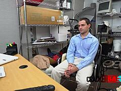 Nerdy Cracker Craves Interracial Oral Job