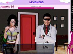 Vtuber lewdneko plays harem hotel part 9.