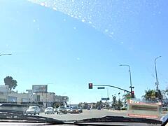 Sovereign Syre slides big toy into her tight asshole.