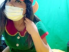 Sexy Amateur Dresses As Fairy And Shows Big Ass After Jungle Fuck