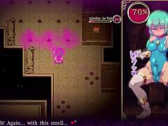 16-bit adventure with Mage Kanade's futanari dungeon quest