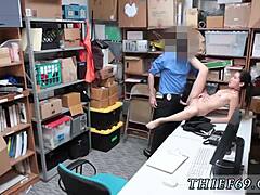 Fat Asian Cop Blows In Interracial Uniform Hardcore