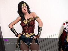 Kate 13 Shows Off Petite Cosplay Look in Solo Cartoon Game Scene