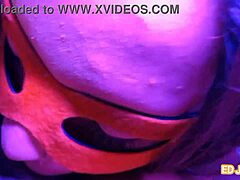 Natural tits dancer orgasms on big cock riding