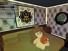 hey, robloxian redhead slut snowbunny handles daddy good 😈