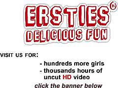 Flora x masturbates with dildo to orgasm in solo session