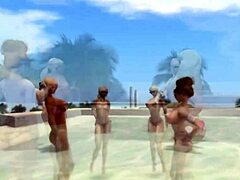 Sandys anal pool party